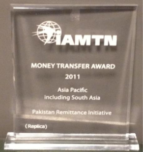 Money Transfer Award